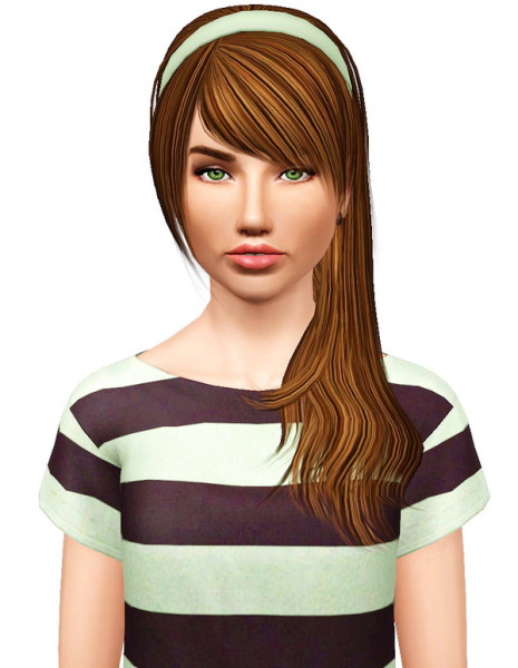Rose 80 hairstyle retextured by Pocket for Sims 3