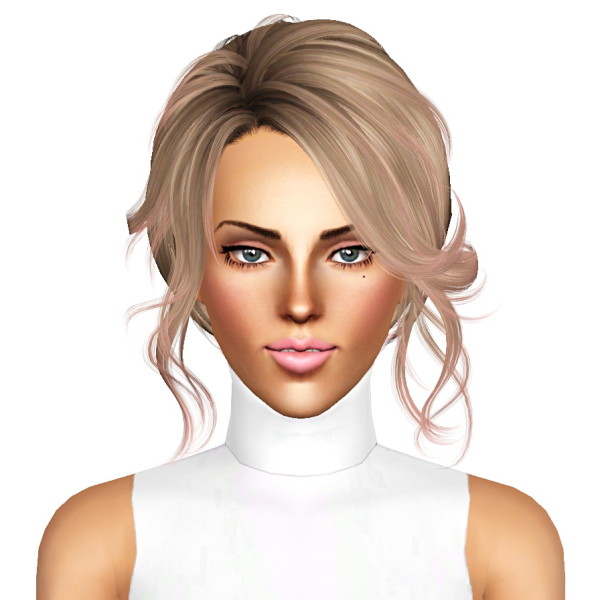 Newsea`s Cambrian hairstyle retextured by July Kapo - Sims 3 Hairs