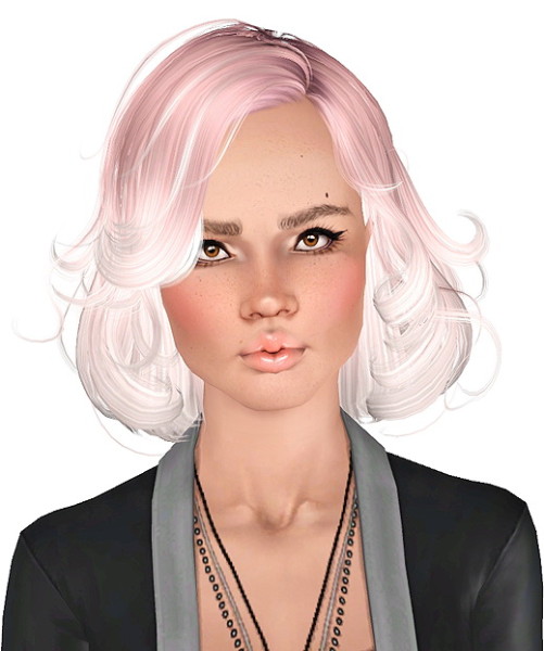 Newsea`s Amor hairstyle retextured by Monolith for Sims 3