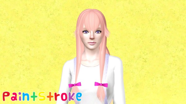 Zauma`s Yuno hairstyle by Paint Stroke for Sims 3