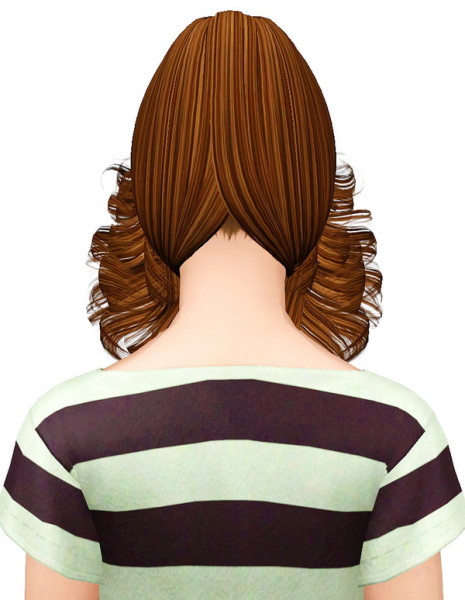 Butterfly 089 hairstyle retextured by Pocket for Sims 3