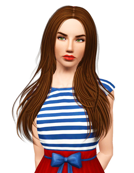 Sintiklia`s Amber hairstyle retextured by Pocket for Sims 3