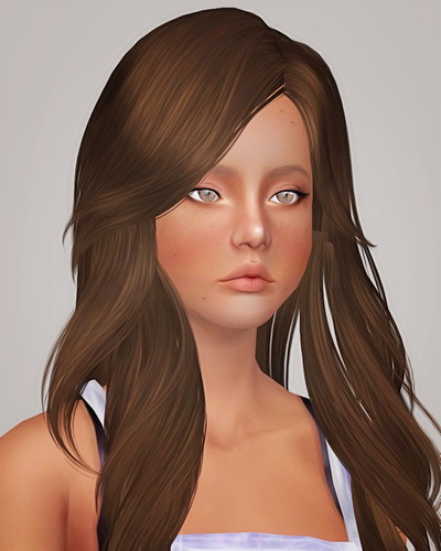 Skysims 229 hairstyle retextured by Liahx for Sims 3