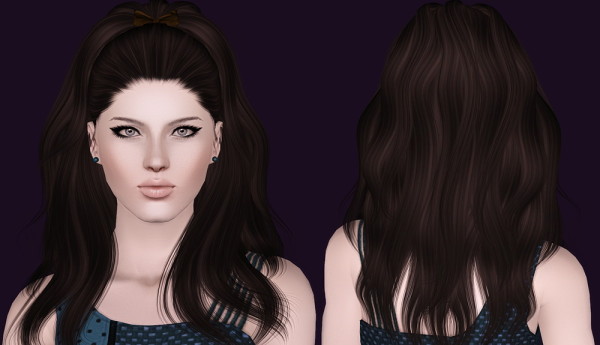 Alesso’s Candle hairstyle retextured by Bring Me Victory for Sims 3