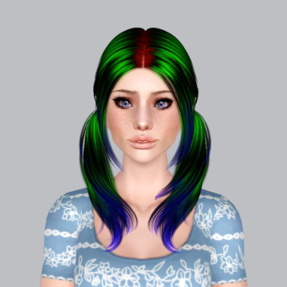 Nightcrawler`s hairstyle 25 retextured by Plumb Bombs - Sims 3 Hairs