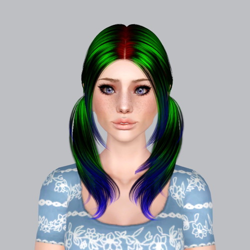 Nightcrawler`s hairstyle 25 retextured by Plumb Bombs for Sims 3