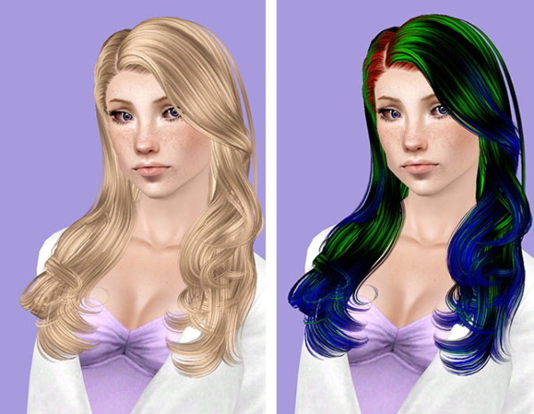 Momo`s hairstyles 2 retextured by Plumb Bombs for Sims 3