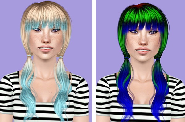 Cazy`s 113 Tammin hairstyle retextured by Plumb Bombs for Sims 3