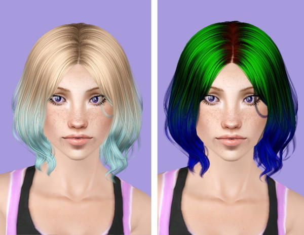 Cazy`s 108 Harper hairstyle retextured by Plumb Bombs for Sims 3
