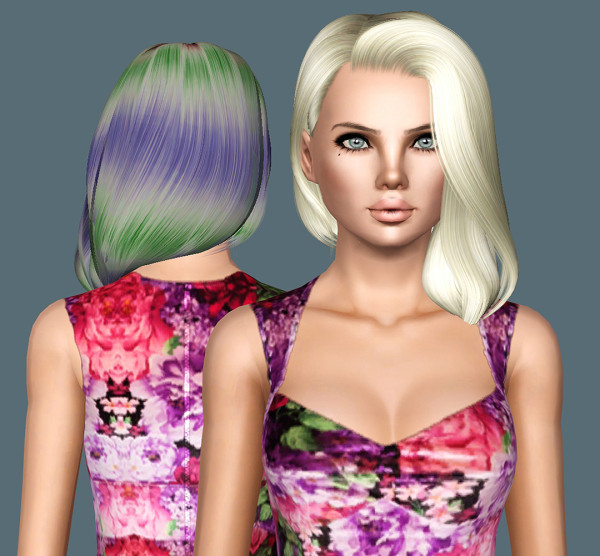 Alesso`s Cliche hairstyle retextured by Ingrid for Sims 3