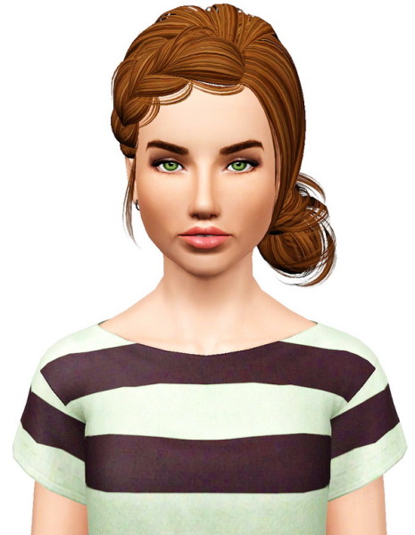 Butterfly 092 hairstyle retextured by Pocket for Sims 3
