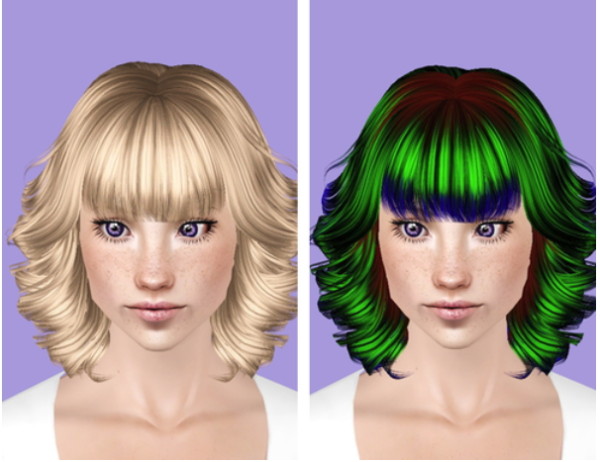 Skysims 213 hairstyle retextured by Plumb Bombs for Sims 3