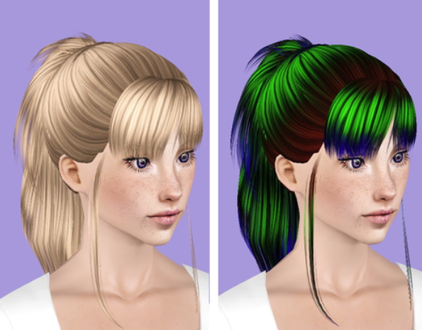 Skysims 217 hairstyle retextured by Plumb Bombs for Sims 3