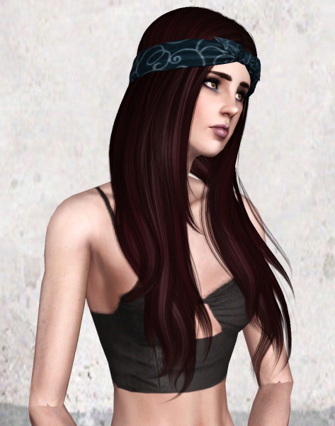Nightcrawler`s hairstyle 24 retextured by Thecnihs for Sims 3