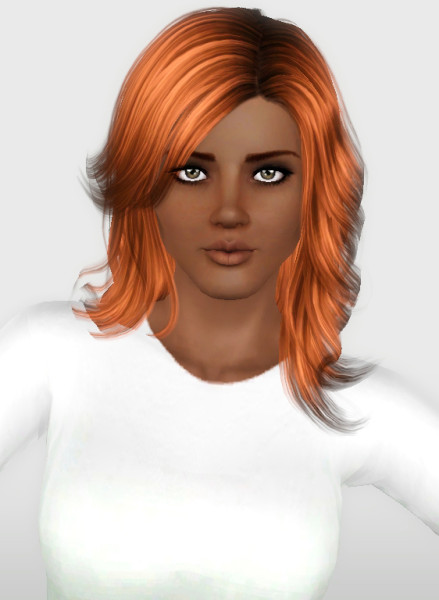 Cazy`s 45 hairstyle retextured by Forever and Always for Sims 3