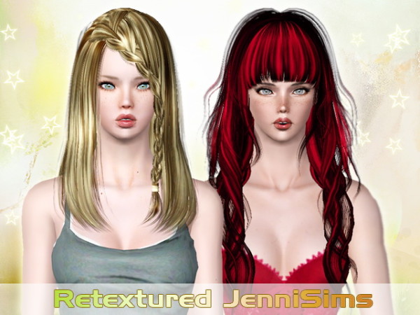 Peggys hairstyles retextured by Jennisims for Sims 3