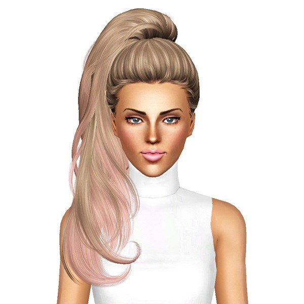 Newsea`s Sweet Villain hairstyle retextured by July Kapo for Sims 3