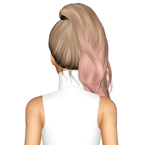 Newsea`s Sweet Villain Hairstyle Retextured By July Kapo Sims 3 Hairs