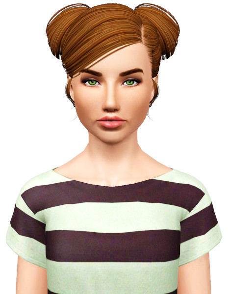 Butterfly 078 hairstyle retextured  by Pocket for Sims 3