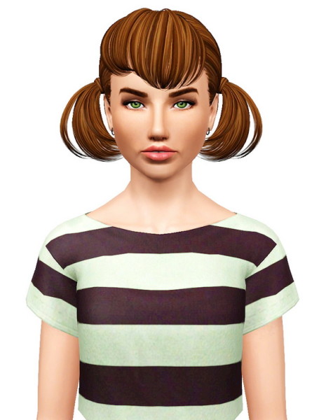 Butterfly`s 119 hairstyle retextured by Butterfly for Sims 3
