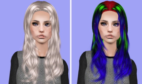 Raon`s 88 hairstyle retextured by Plumb Bombs - Sims 3 Hairs