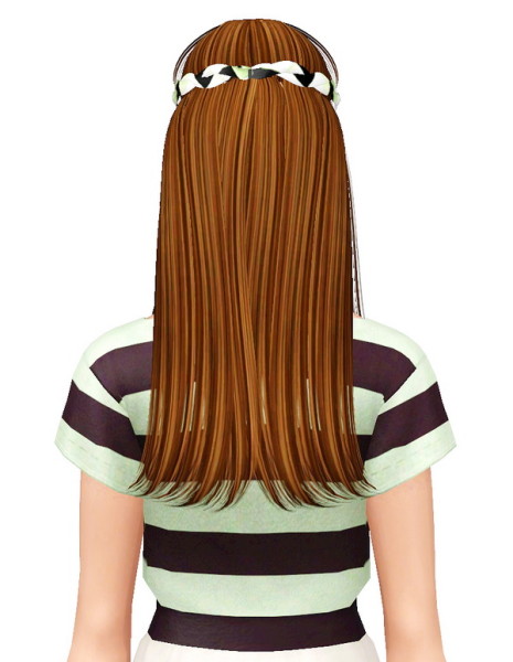 Butterfly 105 hairstyle retextured by Pocket for Sims 3