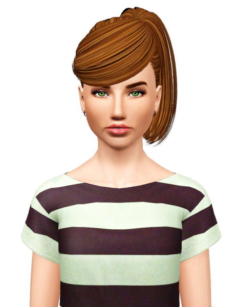 Butterfly`s 130 hairstyle retextured by Pocket for Sims 3