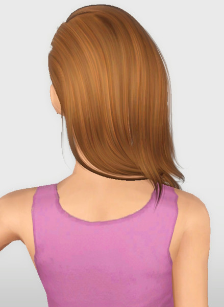 Alesso`s Wine hairstyle retextured by Forever and Always for Sims 3