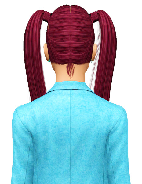 Zauma`s Ayumi hairstyle retextured by Pocket for Sims 3