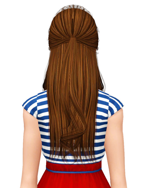 Butterfly 037 hairstyle retextured by Pocket for Sims 3