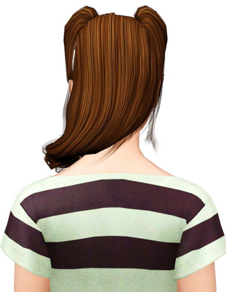 Colores Urbanos 07 hairstyle retextured by Pocket for Sims 3