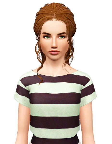 Butterfly 116 hairstyle retextured by Pocket for Sims 3