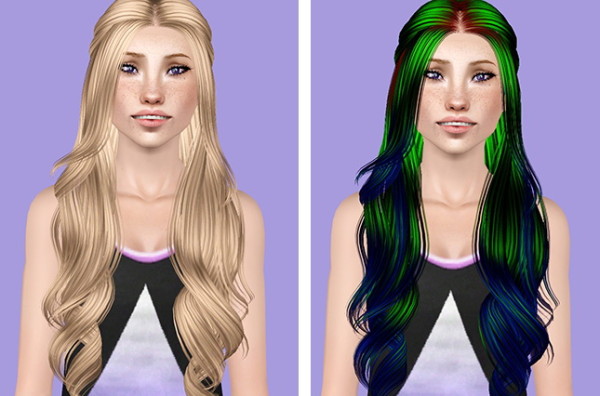Skysims 74 hairstyle retextured by Plumb Bombs for Sims 3
