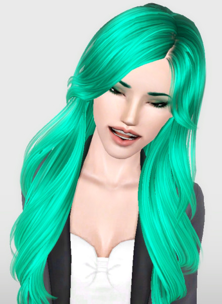 Skysims 229 hairstyle retextured by Forever and Always for Sims 3