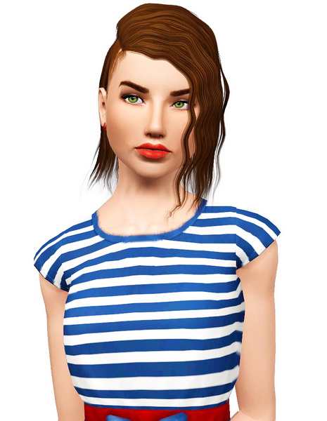 Sims2fanbg 18 hairstyle retextured by Pocket for Sims 3