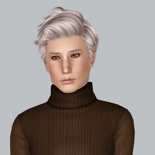 Newsea`s Adonis hairstyle retextured by Plumb Bombs for Sims 3