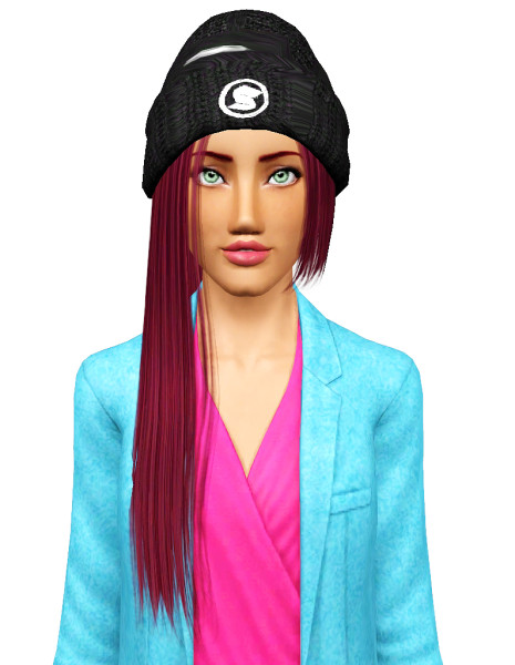 Zauma`s Crush hairstyle retextured by Pocket for Sims 3