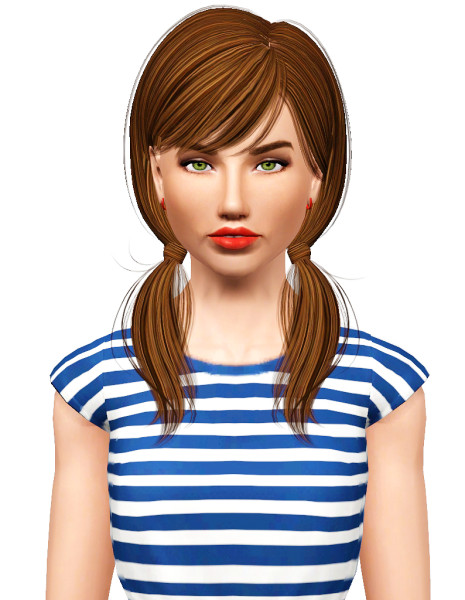 Butterfly`s  054 hairstyle retextured by Pocket for Sims 3