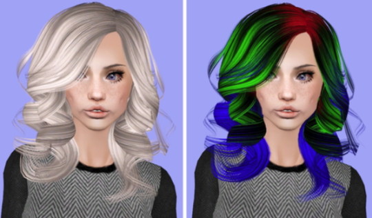 Anto`s 37 hairstyle retextured by Plumb Bombs - Sims 3 Hairs