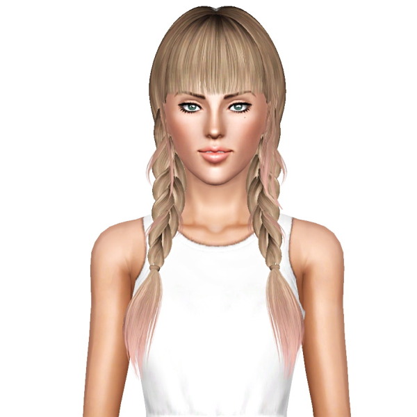 Butterflysims 134 hairstyles retextured by July Kapo for Sims 3