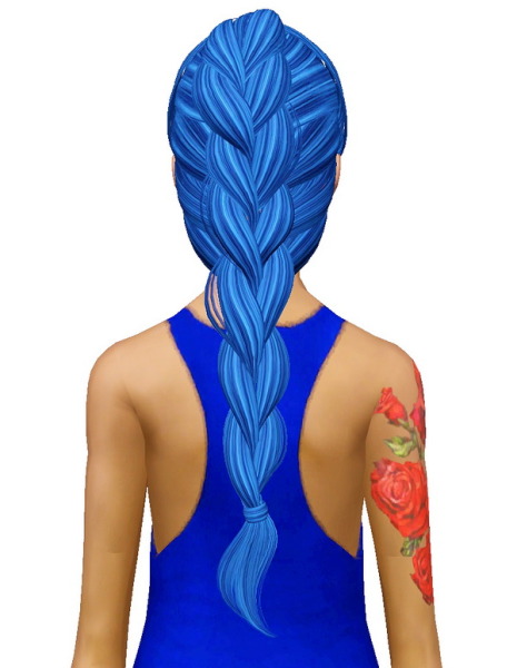 Skysims 219 hairstyle retextured by Pocket for Sims 3