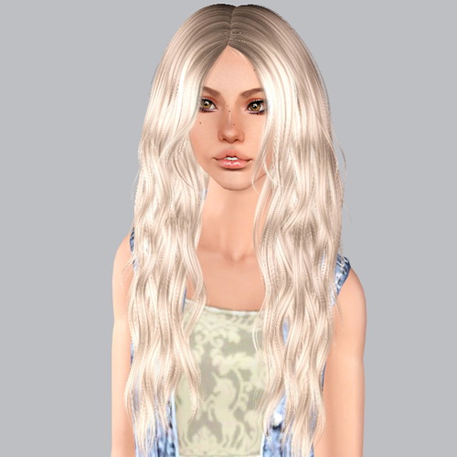 Alesso`s Glow hairstyle retextured by Plumb Bombs for Sims 3