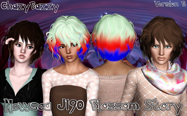 Newsea`s J190 Blossom Story by Chazy Bazzy for Sims 3