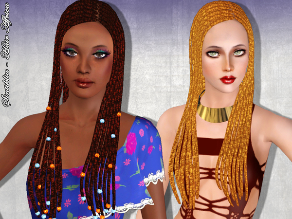 Africa hairstyle by Sintiklia for Sims 3