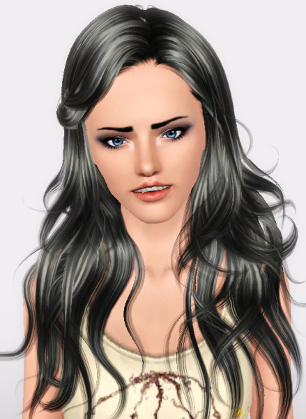 Newsea`s YU174 Cameron hairstyle retextured by Forever and Always for Sims 3