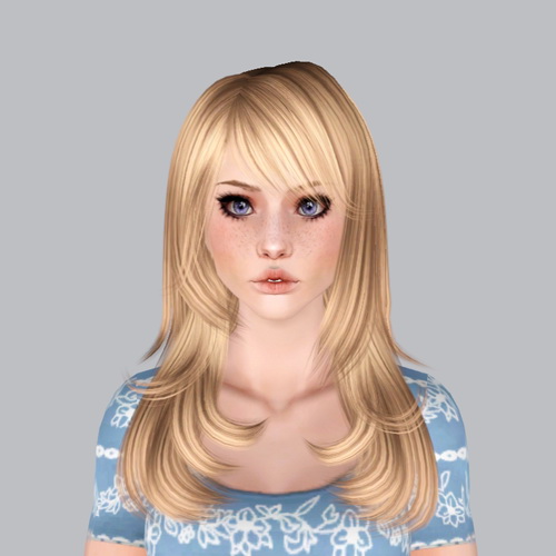 CoolSims 49 hairstyle convert from Cazy retextured by Plumb Bombs for Sims 3