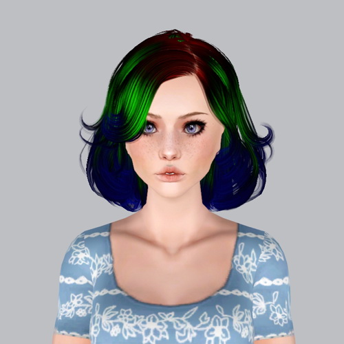 Newsea`s J202 Amor hairstyle retextured by Plumb Bombs for Sims 3
