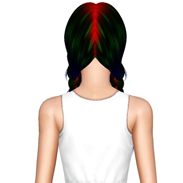 Butterflysims 134 hairstyles retextured by July Kapo for Sims 3