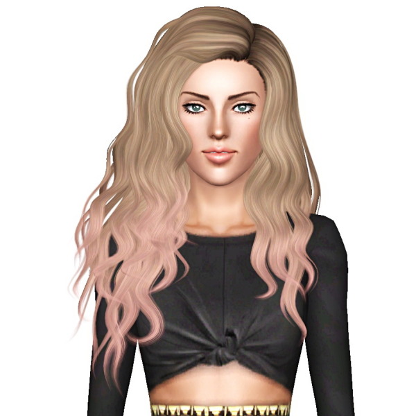 Nightcrawler 26 hairstyle retextured by July Kapo for Sims 3