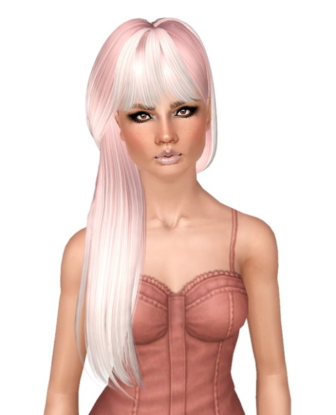 Butterflysims 131 hairstyle retextured by Monolith Sims for Sims 3